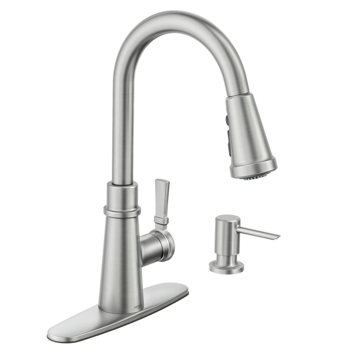 Moen Tullis Single-Handle Pulldown Kitchen Faucet 87235 in Spot Resist Stainless (87235SRS)