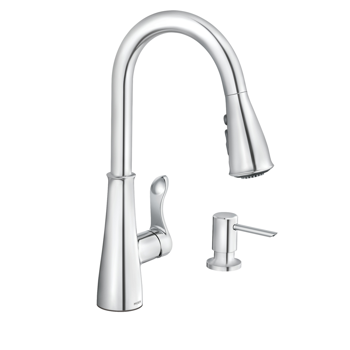 Moen Hadley Single-Handle Pulldown Kitchen Faucet 87245 in Chrome (87245)