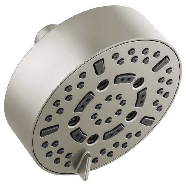 Brizo 5” Linear Round H2Okinetic® Multi-Function Wall Mount Shower Head - 1.75 GPM 87292-NK - Plumbing Market
