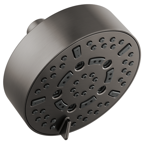 Brizo 5” Linear Round H2Okinetic® Multi-Function Wall Mount Shower Head - 1.75 GPM 87292-SL - Plumbing Market