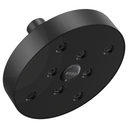 Brizo 5" Linear Round H<sub>2</sub>Okinetic<sup>®</sup> Single Function Wall Mount Showerhead 87375-BL - Plumbing Market