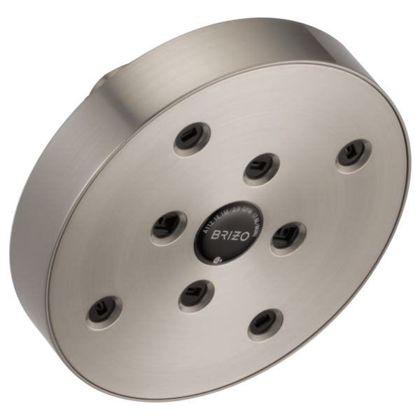 Brizo 5" Linear Round H<sub>2</sub>Okinetic<sup>®</sup> Single Function Wall Mount Showerhead 87375-NK - Plumbing Market