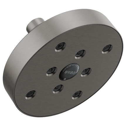 Brizo 5" Linear Round H<sub>2</sub>Okinetic<sup>®</sup> Single Function Wall Mount Showerhead 87375-SL - Plumbing Market