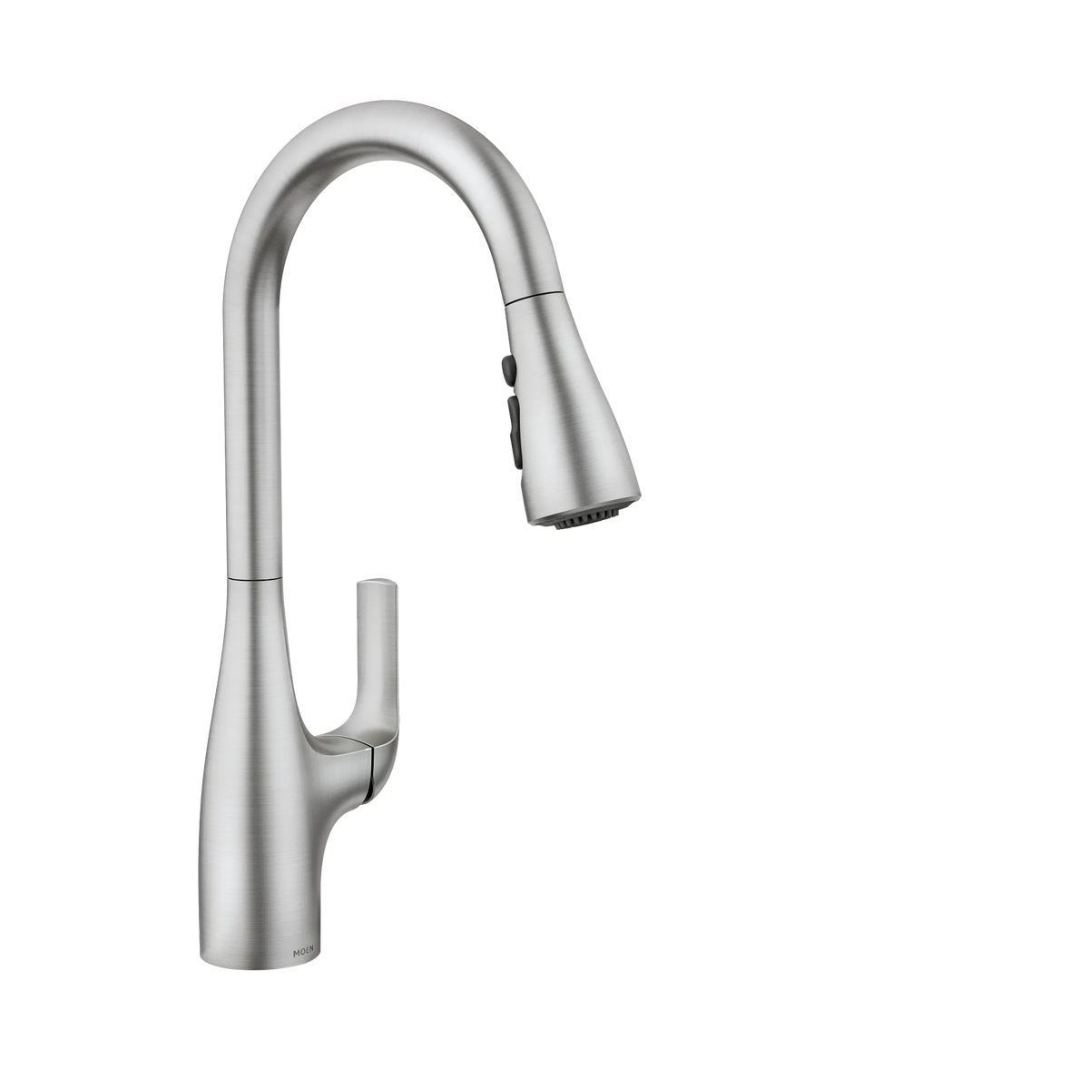 Moen Leesi Single-Handle High-Arc Pulldown Kitchen Faucet 87448 in Spot Resist Stainless (87448SRS) - view 4