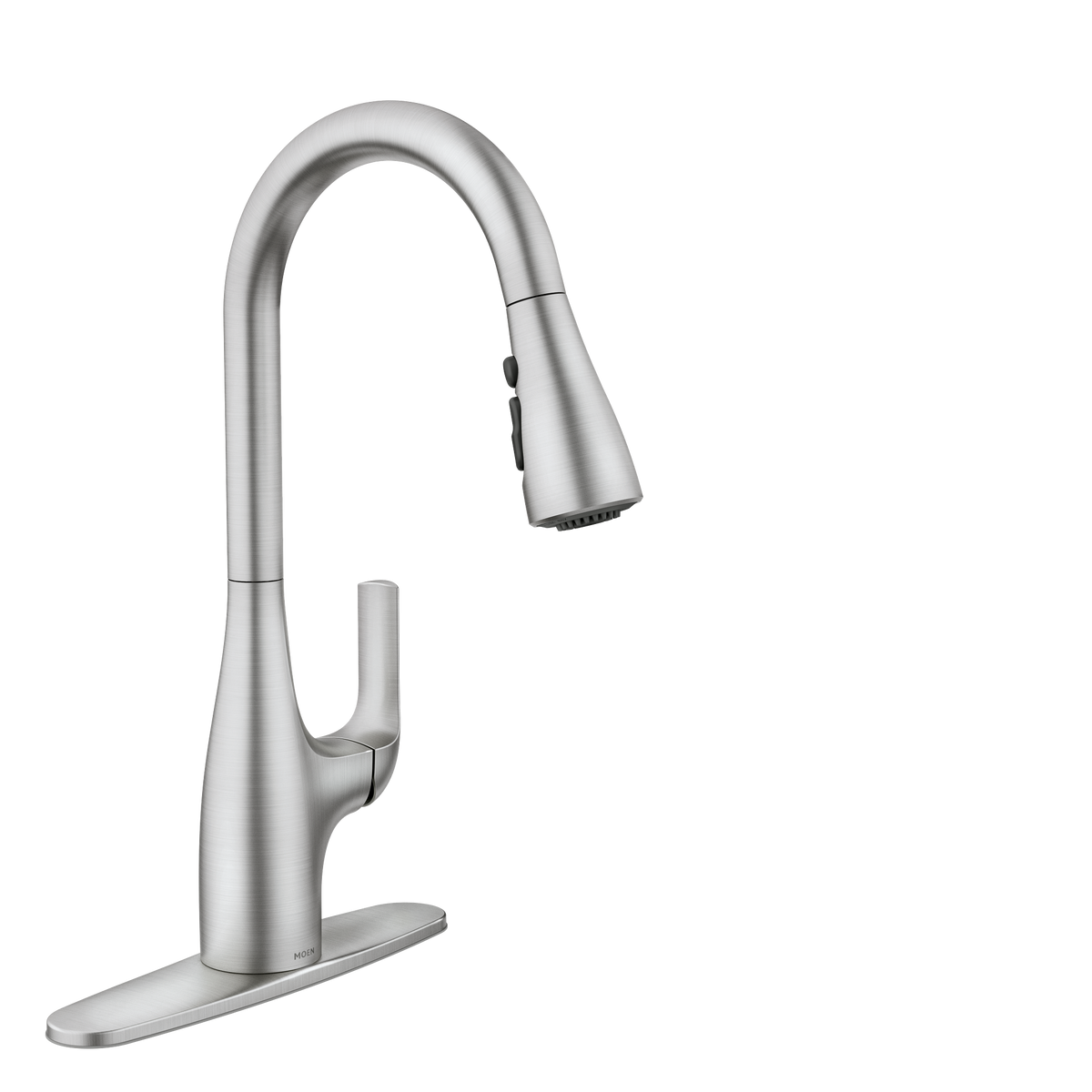 Moen Leesi Single-Handle High-Arc Pulldown Kitchen Faucet 87448 in Spot Resist Stainless (87448SRS)