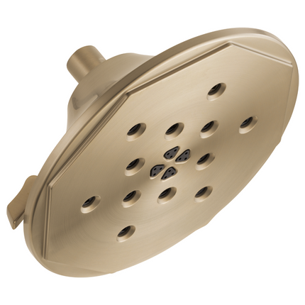 Brizo 4-Function Raincan Showerhead With H2OKinetic Technology 87461-GL - Plumbing Market