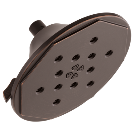 Brizo 8” H<sub>2</sub>Okinetic<sup>®</sup> Round Multi-Function Wall Mount Showerhead 87461-RB - Plumbing Market