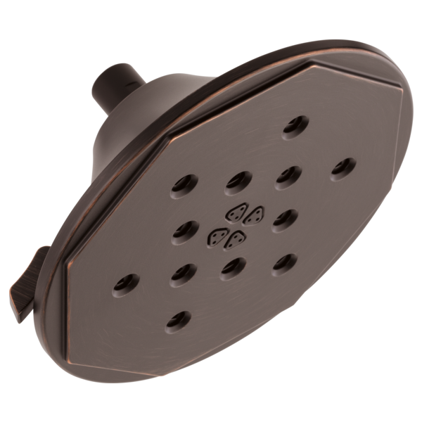 Brizo 8” H<sub>2</sub>Okinetic<sup>®</sup> Round Multi-Function Wall Mount Showerhead 87461-RB - Plumbing Market