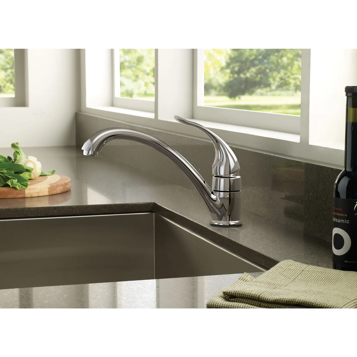 Moen Torrance Single-Handle Kitchen Faucet 87485 in Chrome (87485) - view 3