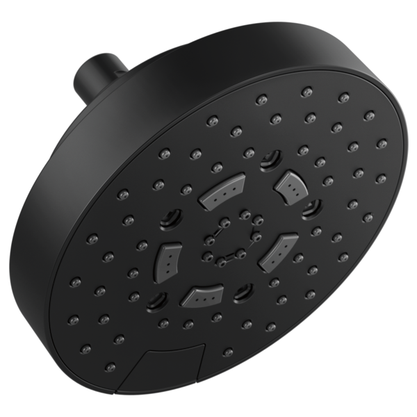 Brizo 7" Linear Round H2Okinetic® Multi-Function Wall Mount Shower Head - 2.5 GPM 87492-BL-2.5 - Plumbing Market