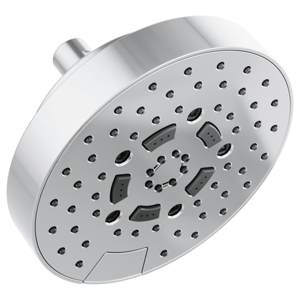Brizo 7" Linear Round H2Okinetic® Multi-Function Wall Mount Shower Head - 1.75 GPM 87492-PC - Plumbing Market