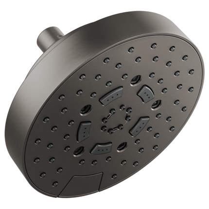 Brizo 7" Linear Round H2Okinetic® Multi-Function Wall Mount Shower Head - 1.75 GPM 87492-SL - Plumbing Market