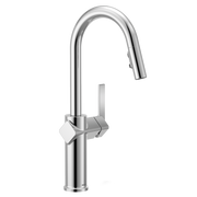 Moen Joric Single-Handle High-Arc Pulldown Kitchen Faucet 87492 in Chrome (87492)