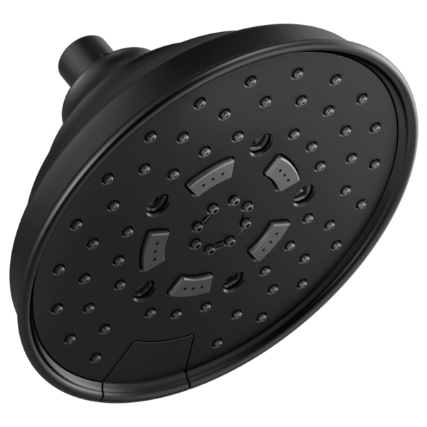 Brizo 7" Classic Round H2Okinetic® Multi-Function Wall Mount Shower Head - 2.5 GPM 87495-BL-2.5 - Plumbing Market