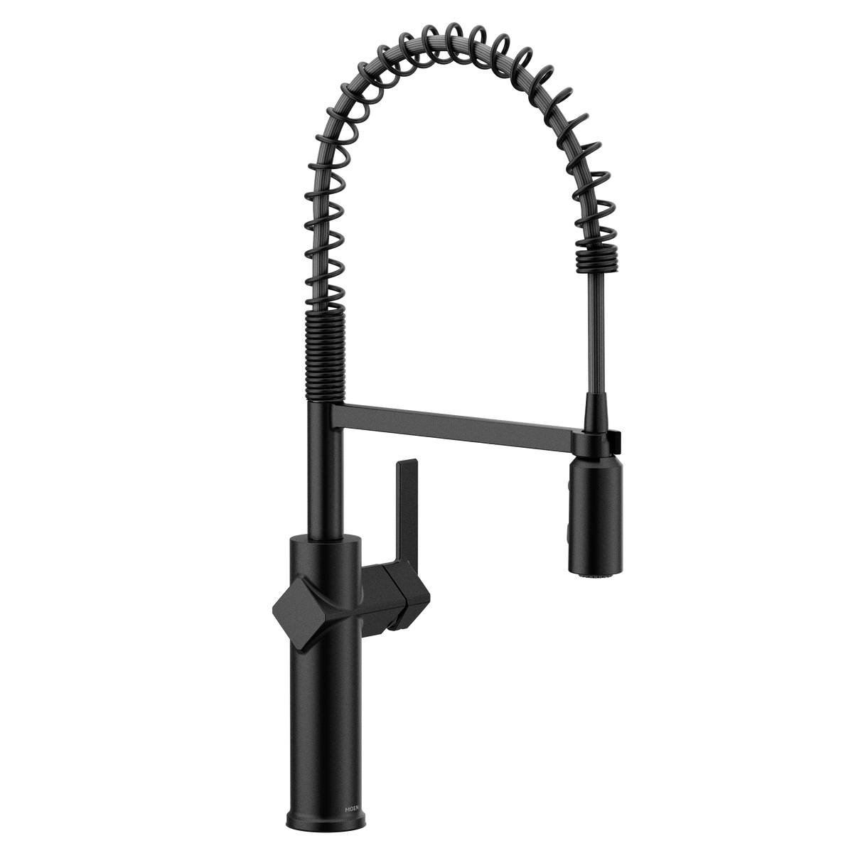 Moen Joric Single-Handle High-Arc Pulldown Kitchen Faucet 87580 in Matte Black (87580BL)