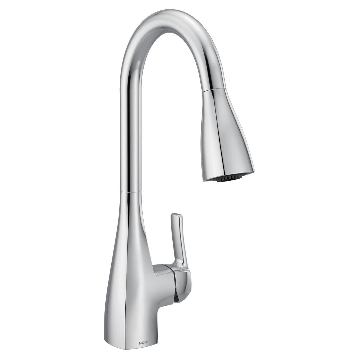 Moen Kiran Single-Handle High-Arc Pulldown Kitchen Faucet 87599 in Chrome (87599)