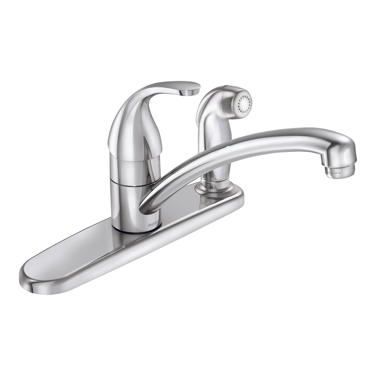 Moen Adler Single-Handle Kitchen Faucet 87605 in Chrome (87605)