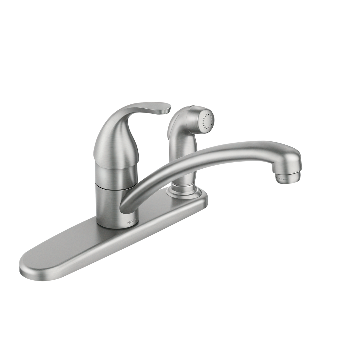 Moen Adler Single-Handle Kitchen Faucet 87605 in Spot Resist Stainless (87605SRS)
