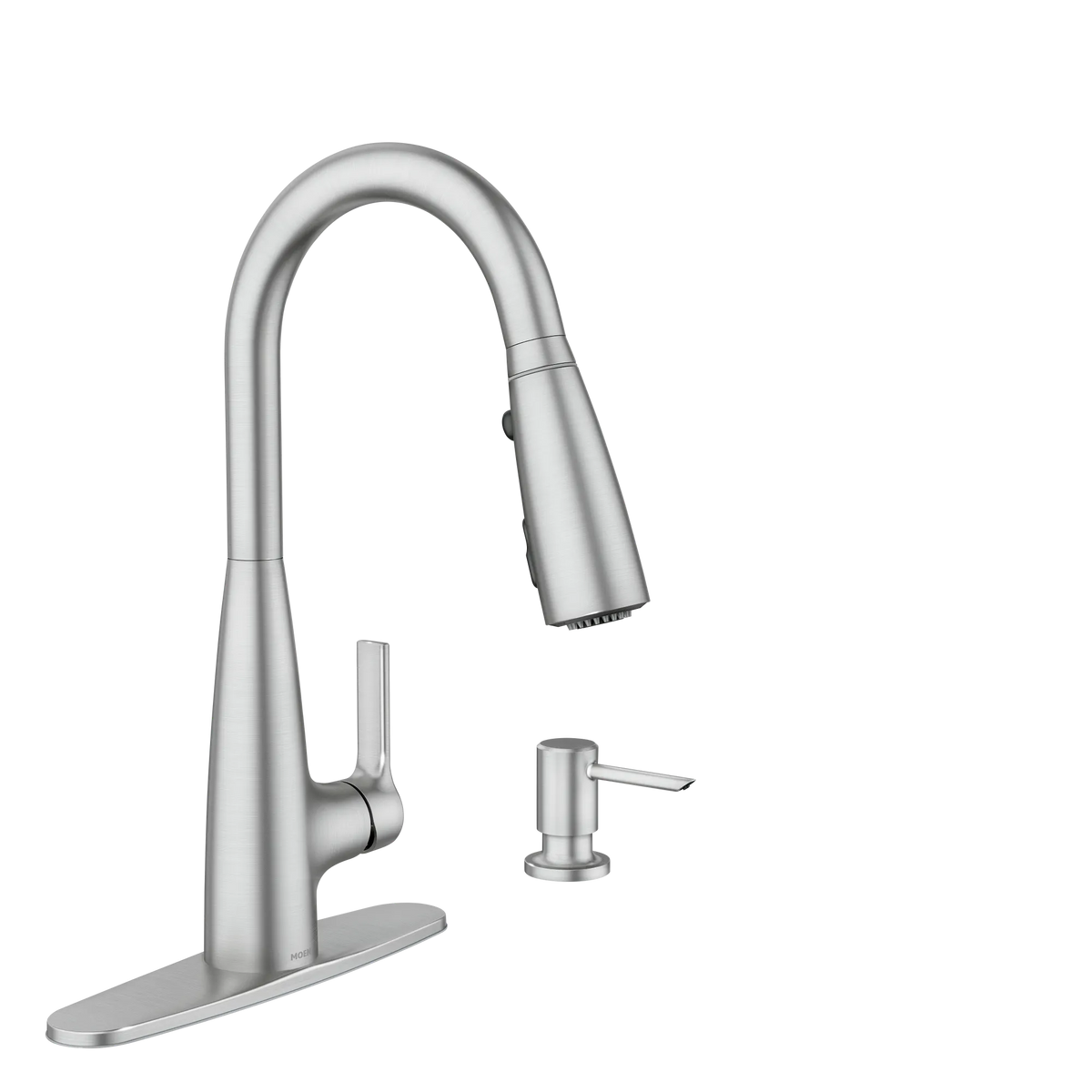 Moen Haelyn Single-Handle High-Arc Pulldown Kitchen Faucet 87627EI in Spot Resist Stainless (87627EISRS) - view 15