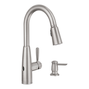 Moen Sperry Single-Handle Kitchen Faucet 87696EW in Spot Resist Stainless (87696EWSRS)