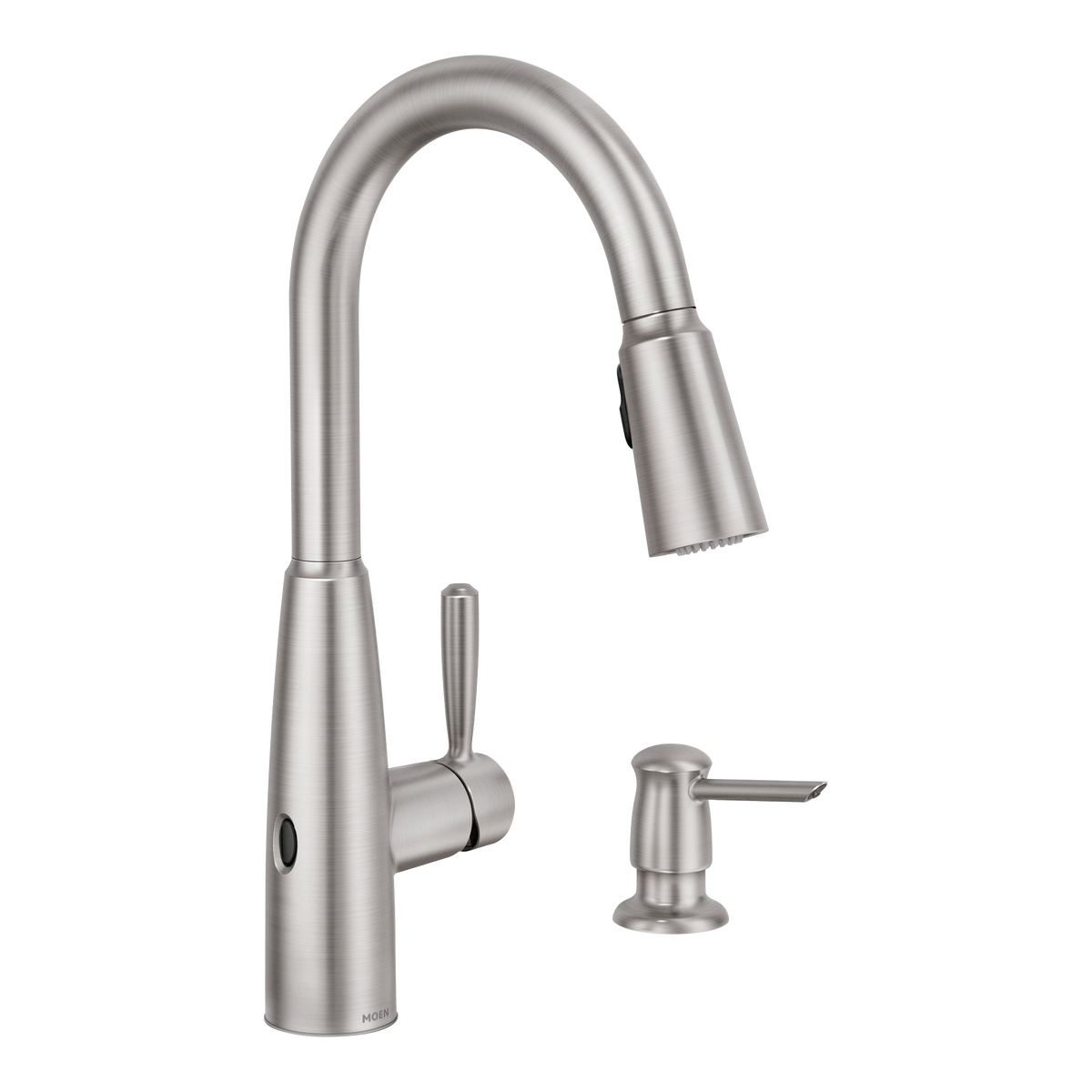 Moen Sperry Single-Handle Kitchen Faucet 87696EW in Spot Resist Stainless (87696EWSRS)