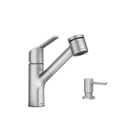 Moen Sombra Single-Handle Pullout Kitchen Faucet 87701 in Spot Resist Stainless (87701SRS)