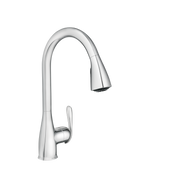 Moen Haysfield Single-Handle High-Arc Kitchen Faucet 87879 in Chrome (87879)