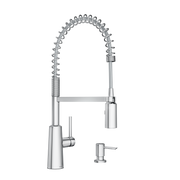 Moen Nori Pre-Rinse Spring Kitchen Faucet 87897 in Chrome (87897)
