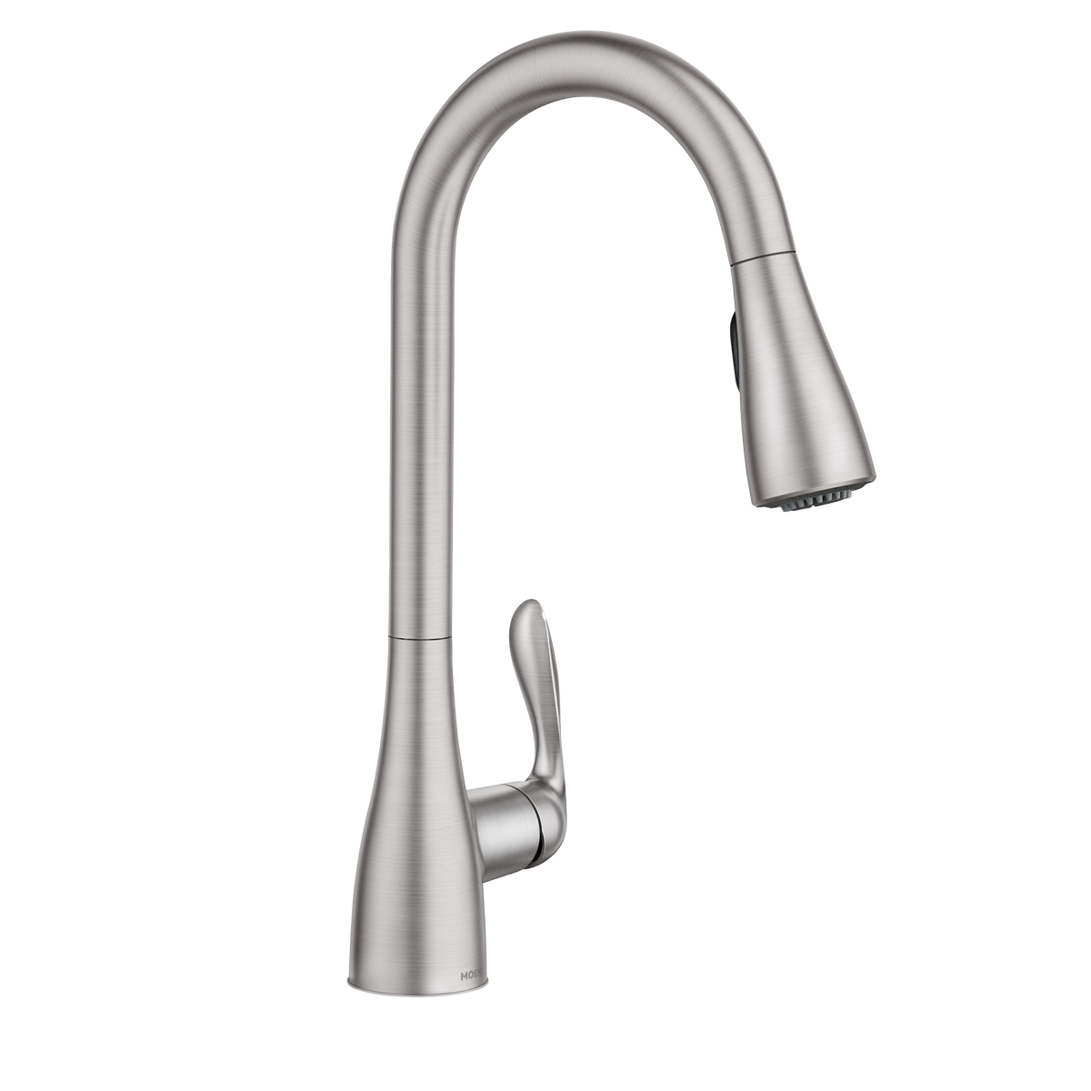 Moen Georgene Single-Handle High-Arc Pulldown Kitchen Faucet 87912 in Spot Resist Stainless (87912SRS)