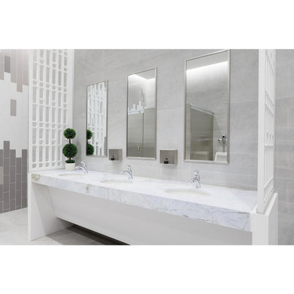 Delta 87T Single Hole Metering Slow-Close Bathroom Faucet - Plumbing Market