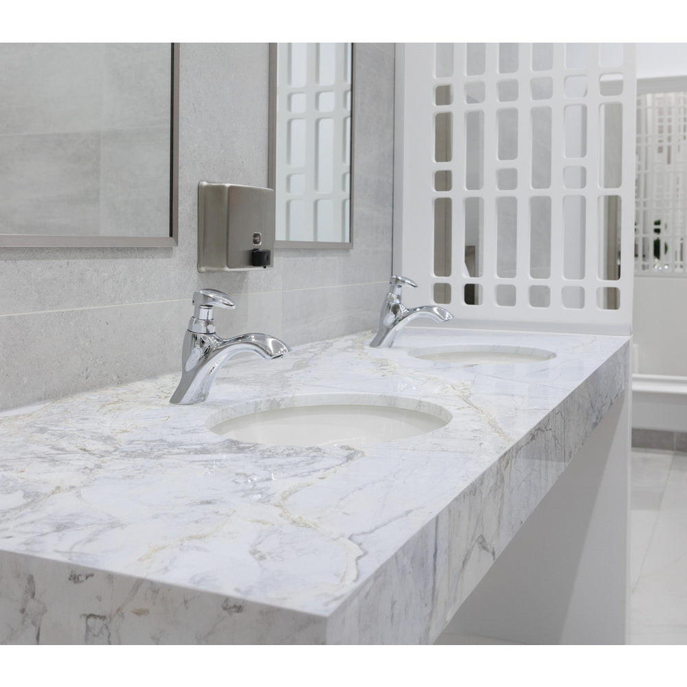 Delta Commercial 87T105 Single Hole Metering Slow-Close Lavatory Faucet