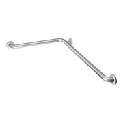 Moen Home Care 24" L-Shaped Grab Bar 8994 in Peened (8994)