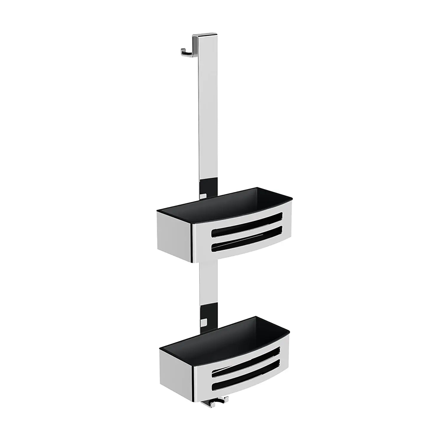 Zitta Glass hanging double basket 6 5/8'' x 25 5/8'', Zitta collection AS00327 - Plumbing Market