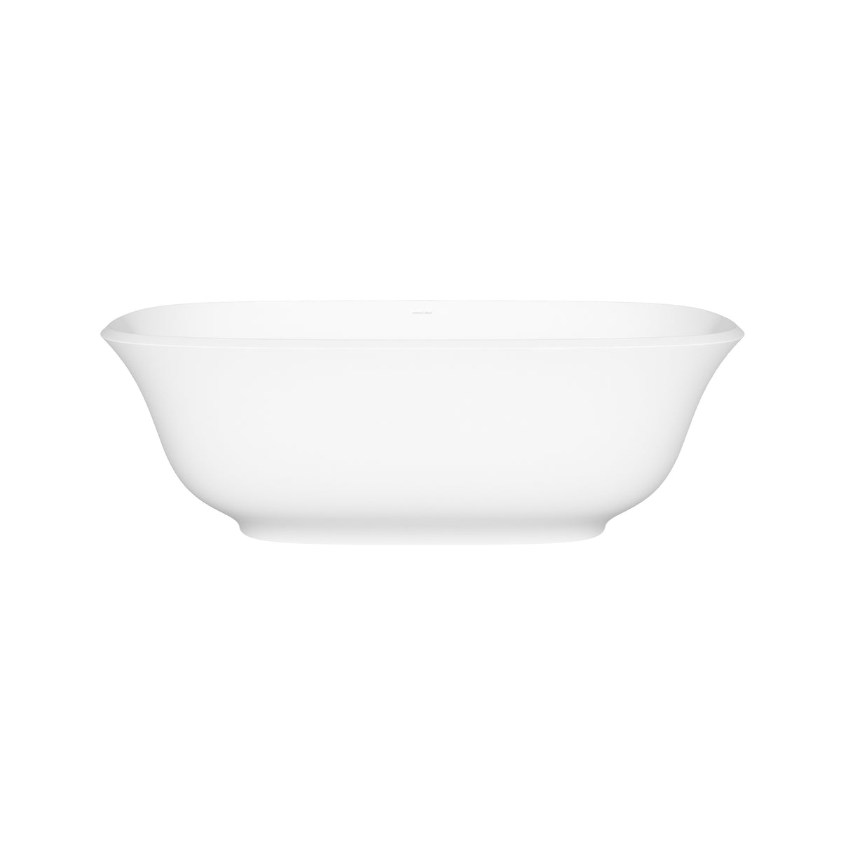 Victoria + Albert Amiata 70" x 32" Freestanding Soaking Bathtub AMT3 - Standard Matte White / 70 x 32 / Without Overflow
