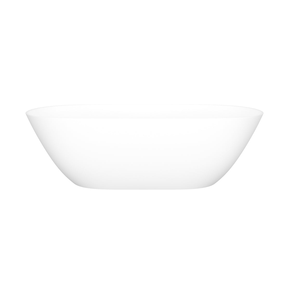 Victoria + Albert Lussari 70" x 30" Freestanding Soaking Bathtub LU3 - Standard Matte White / 70 x 30 / Without Overflow