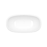Victoria + Albert Barcelona 60" x 32" Undermount Or Drop-In Bathtub BA6 - Standard White / 60 x 32