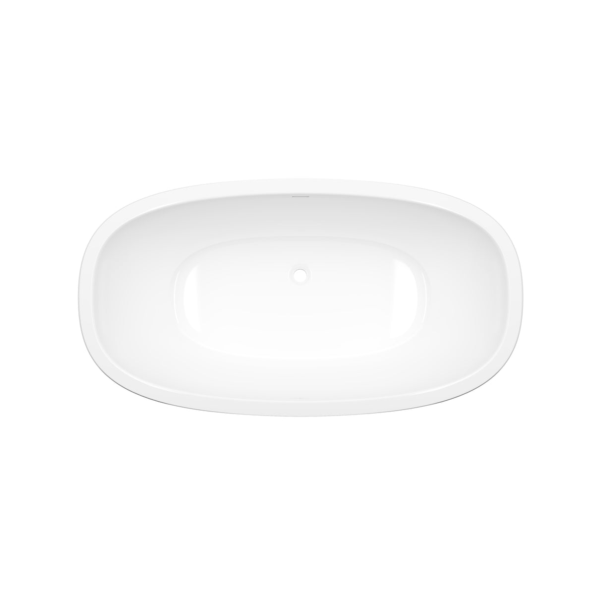 Victoria + Albert Barcelona 60" x 32" Undermount Or Drop-In Bathtub BA6 - Standard White / 60 x 32