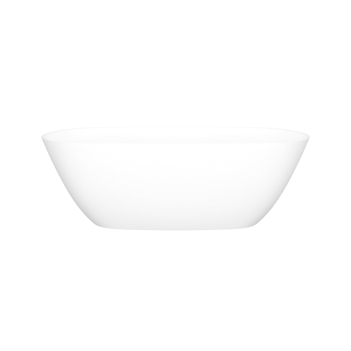Victoria + Albert Lussari 65" x 29" Freestanding Soaking Bathtub LU2 - Standard Matte White / 65 x 29 / Without Overflow
