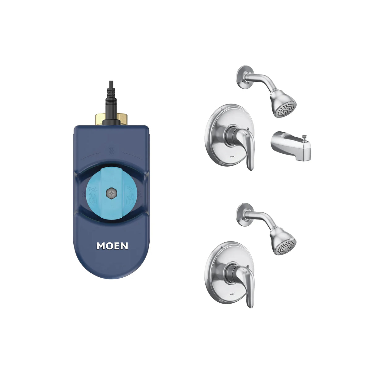Moen Chateau M-CORE 2-Series Eco-Performance Shower Only UTL182EP in Chrome (UTL182EP) - view 2