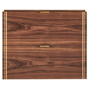 DXV Belshire 30 in. Single Vanity Only with Hidden Interior Drawer in Warm Walnut (D19086030.329)