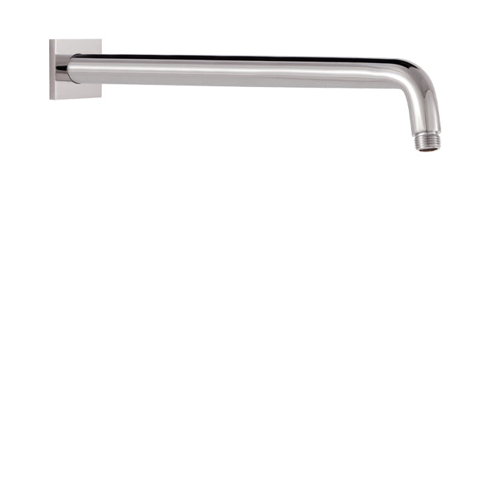 ALT 18" Wallmount Shower Arm with Square Flange 90747 in Polished Chrome