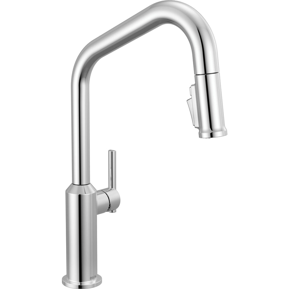 Delta Cordova-Kitchen Pulldown Faucet Angle Spout - Chrome