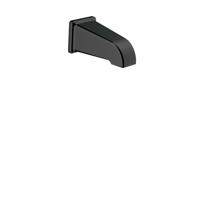 ALT Square Tub Spout 90861 in Electro Black