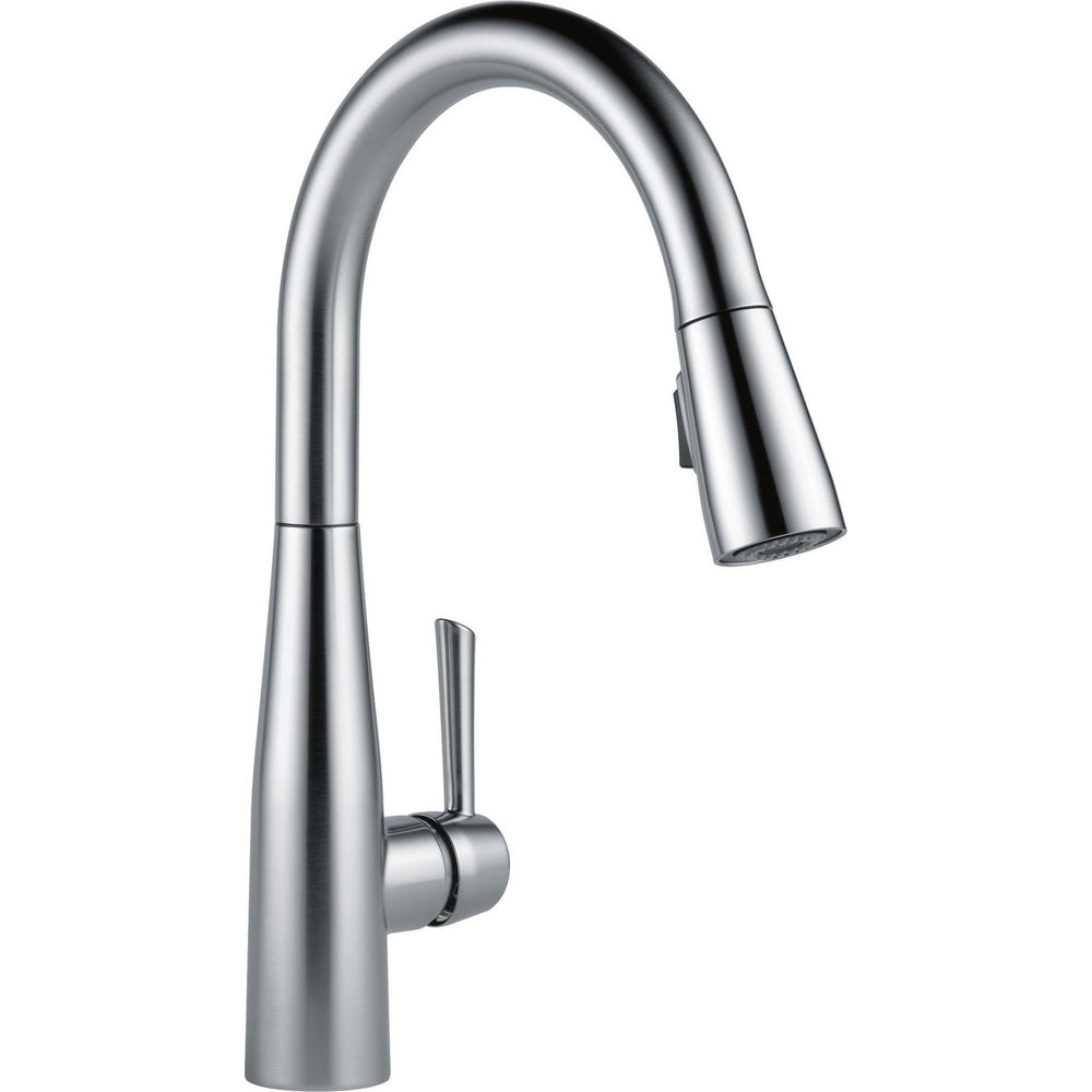 Delta Single Handle Pull-Down Kitchen Faucet - Arctic Stainless