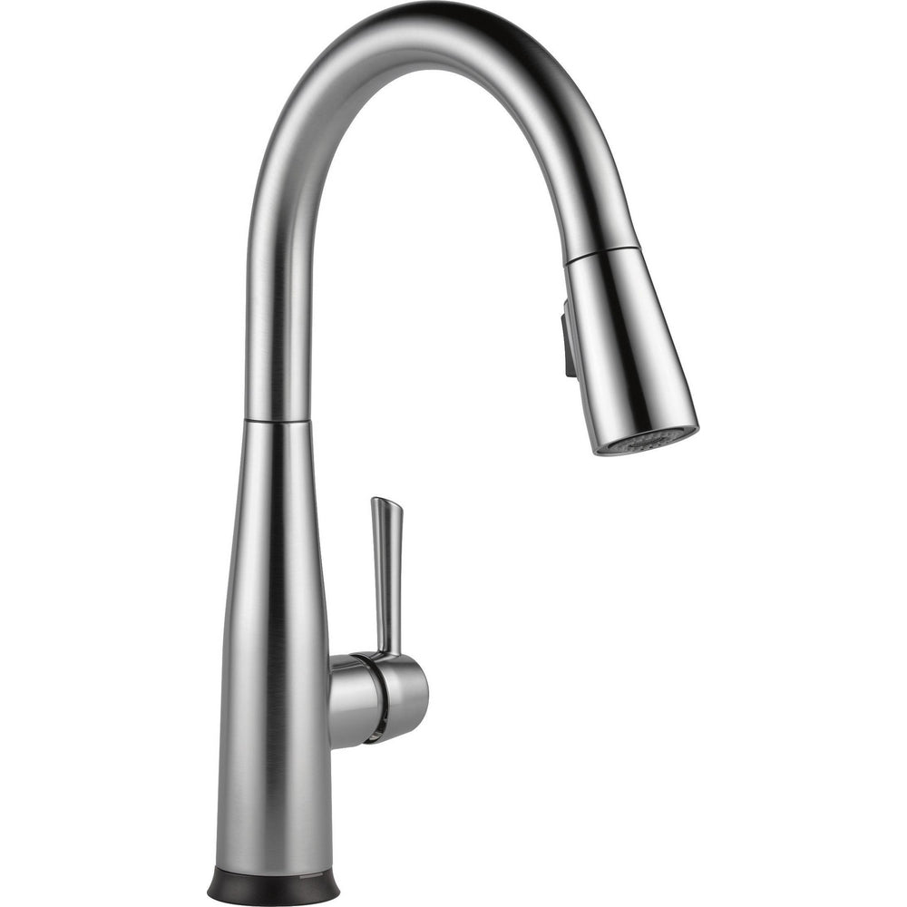 Delta Essa Single Handle Pull-Down Kitchen Faucet 9113T-DST - Arctic Stainless