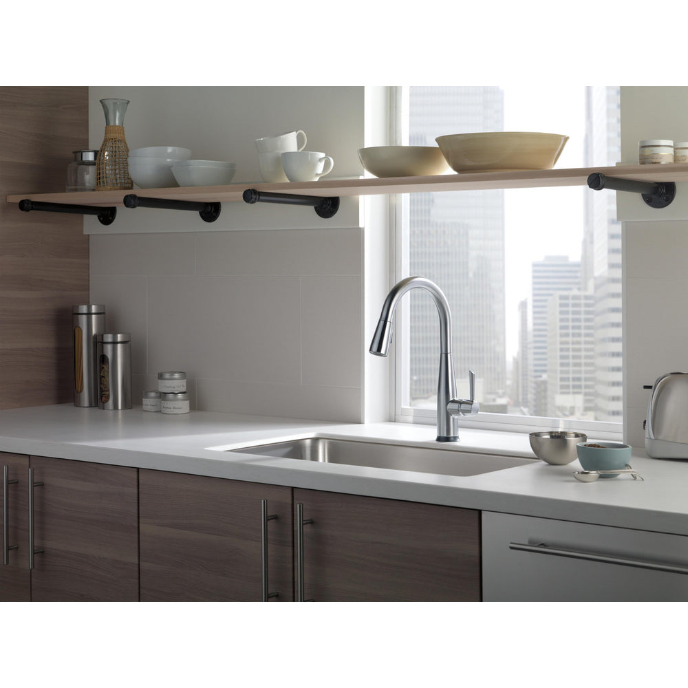 Delta Essa Single Handle Pull-Down Kitchen Faucet 9113T-DST