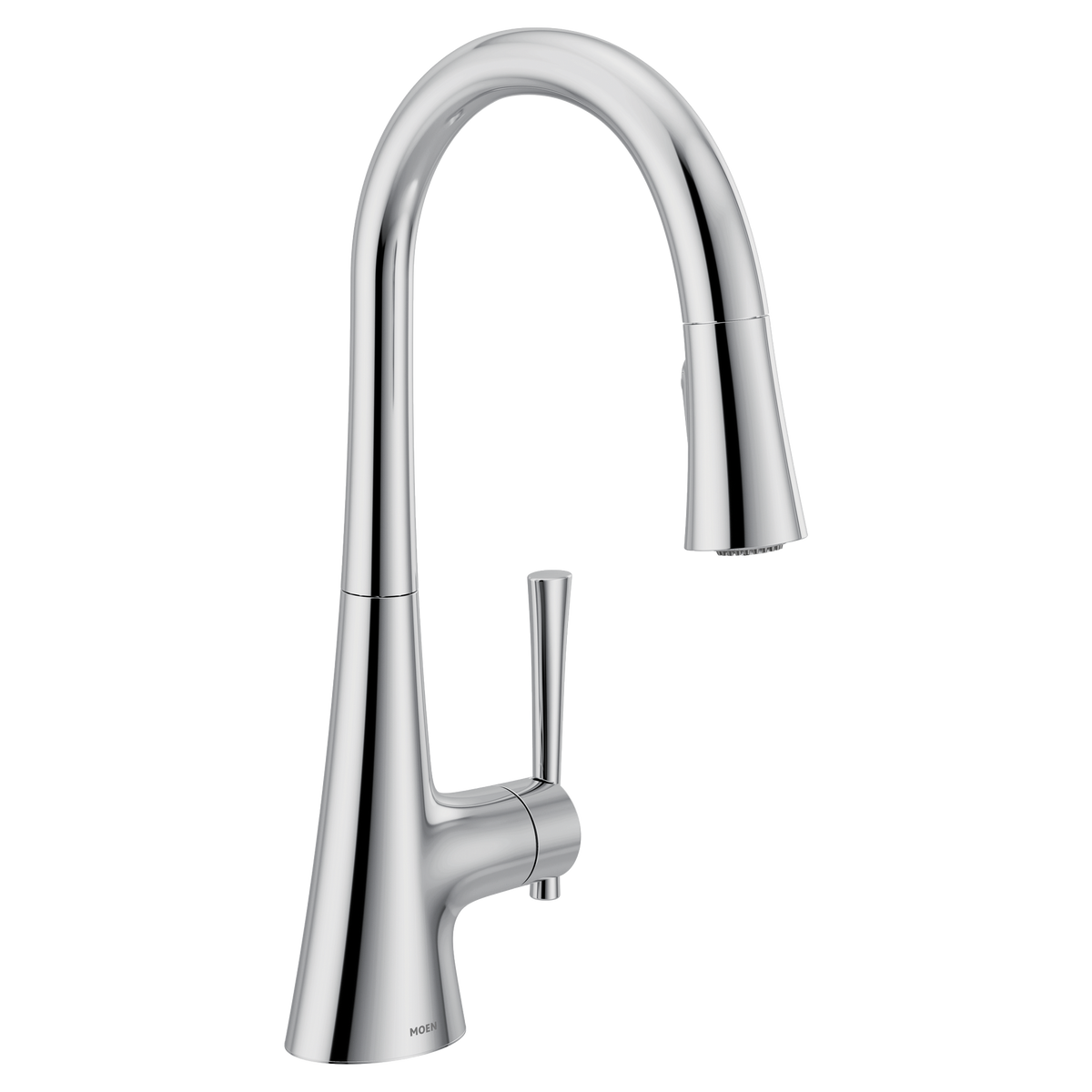 Moen Kurv Single-Handle High-Arc Pulldown Kitchen Faucet 9126 in Chrome (9126)
