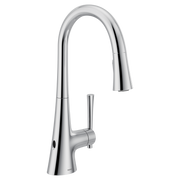 Moen Kurv MotionSense Wave Single-Handle High-Arc Single-Sensor Pulldown Kitchen Faucet 9126EW in Chrome (9126EWC)