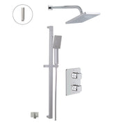 ALT Riga Thermostatic Shower System – 2 Functions 91282 in Polished Chrome