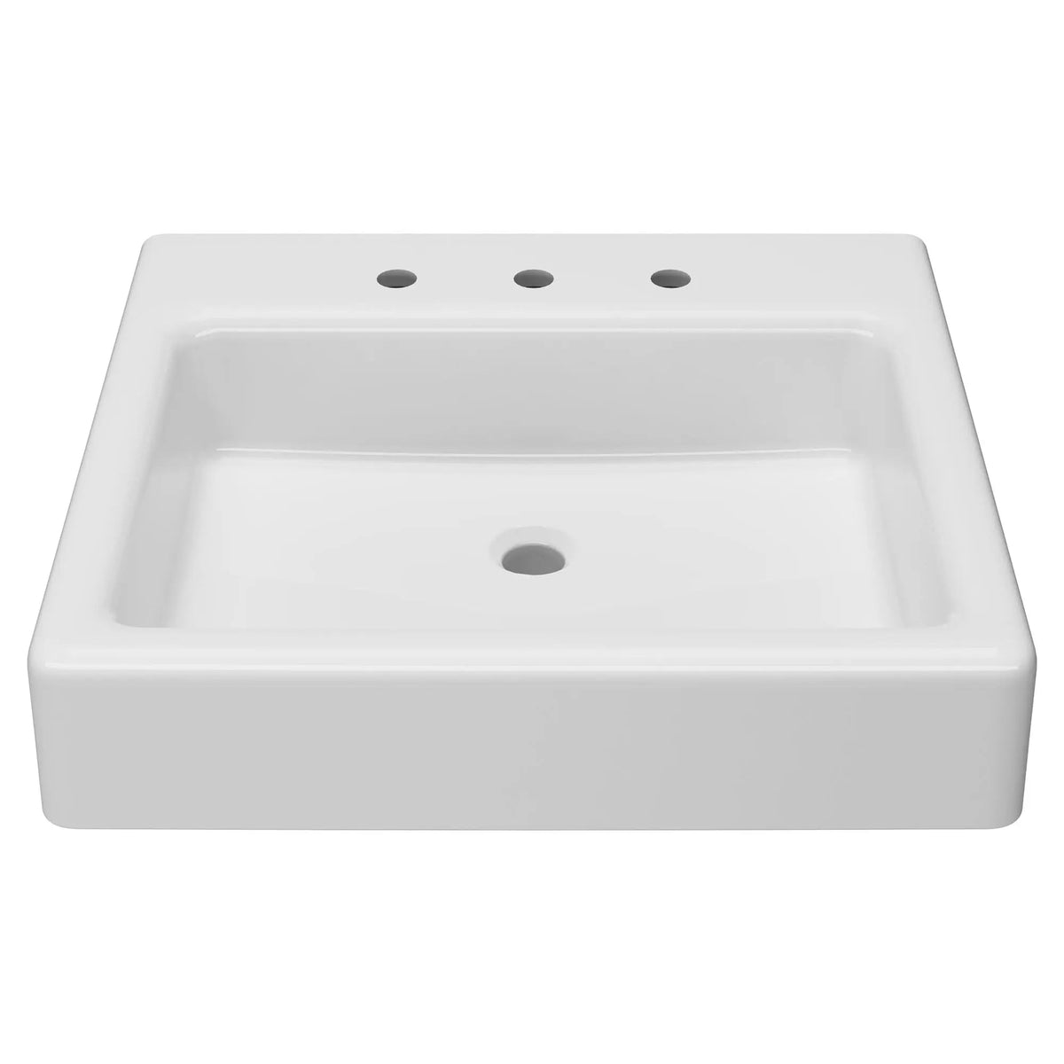 DXV Oak Hill 24 in. Sink, 3-Hole in Canvas White (D20161008.415)